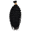 Burmese Curly Bulk Human Hair Extensions