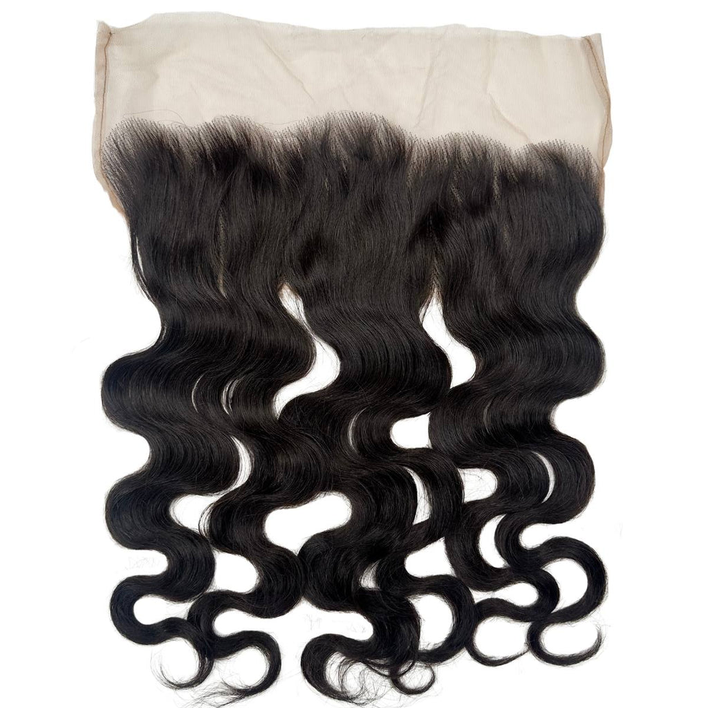 Raw Vietnamese Body Wave 13x4 Swiss Frontal